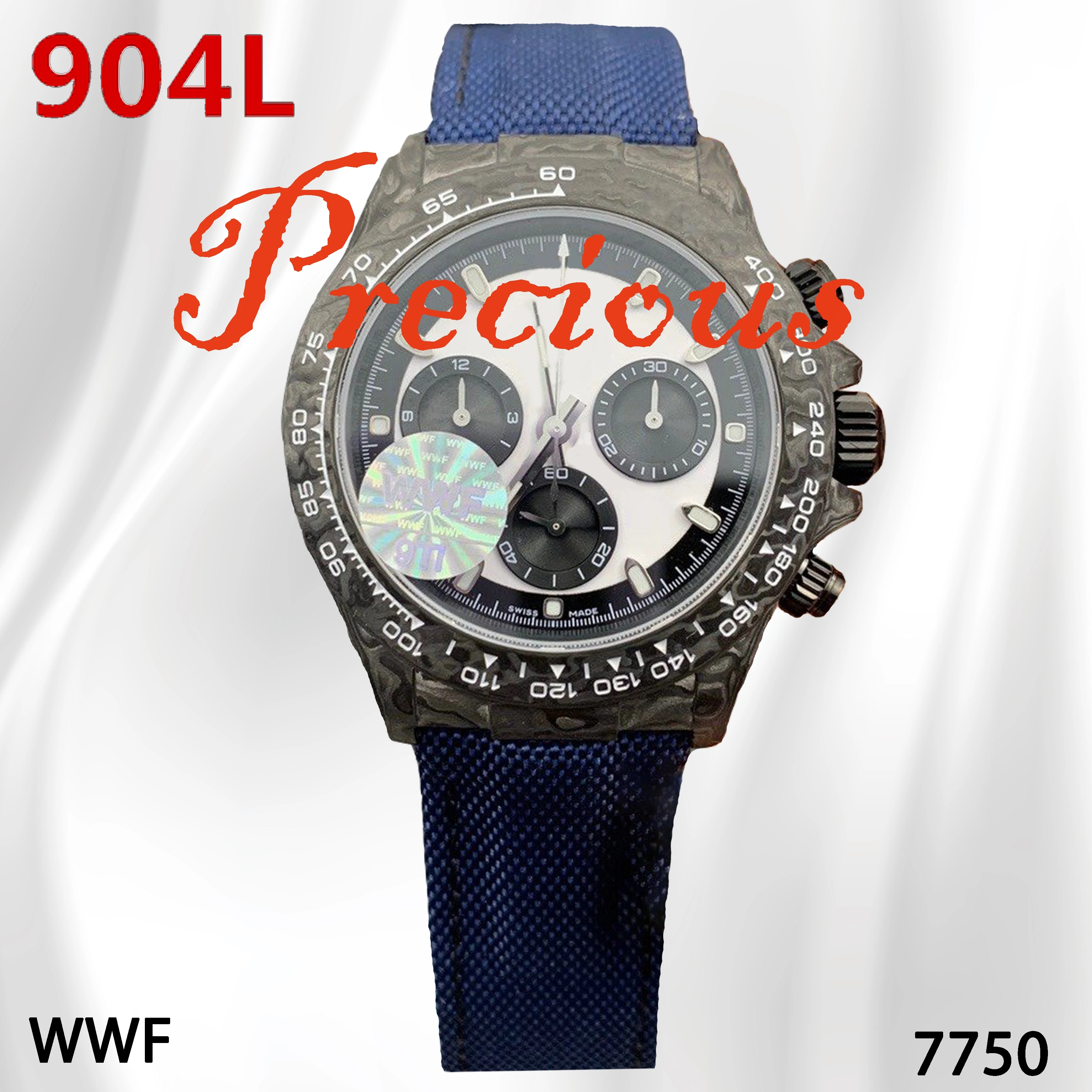 Мужские автоматические механические часы WWF из углеродного волокна лучшая