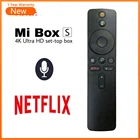 Пульт дистанционного управления для Xiaomi MI Box S MDZ-22-AB Smart TV Box Bluetooth голосовой Радиочастотный пульт дистанционного управления