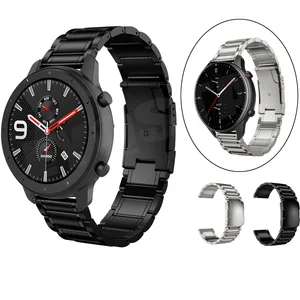 22mm titanium alloy strap for xiaomi huami amazfit stratos pace 2 2s suitable for gtr 47mm/gtr2 replacement bracelet accessories 1 Item image