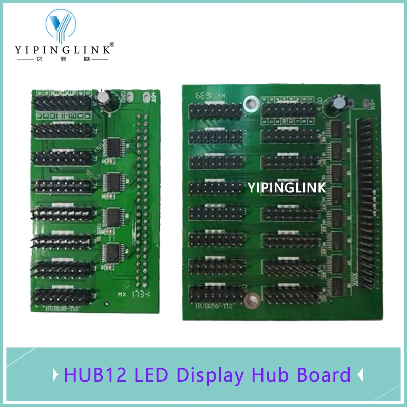 

HUB12 transfer board single color LED display port adapter 50P switch into 8 or 16 pieces HUB12 16P ports with 50P data cable