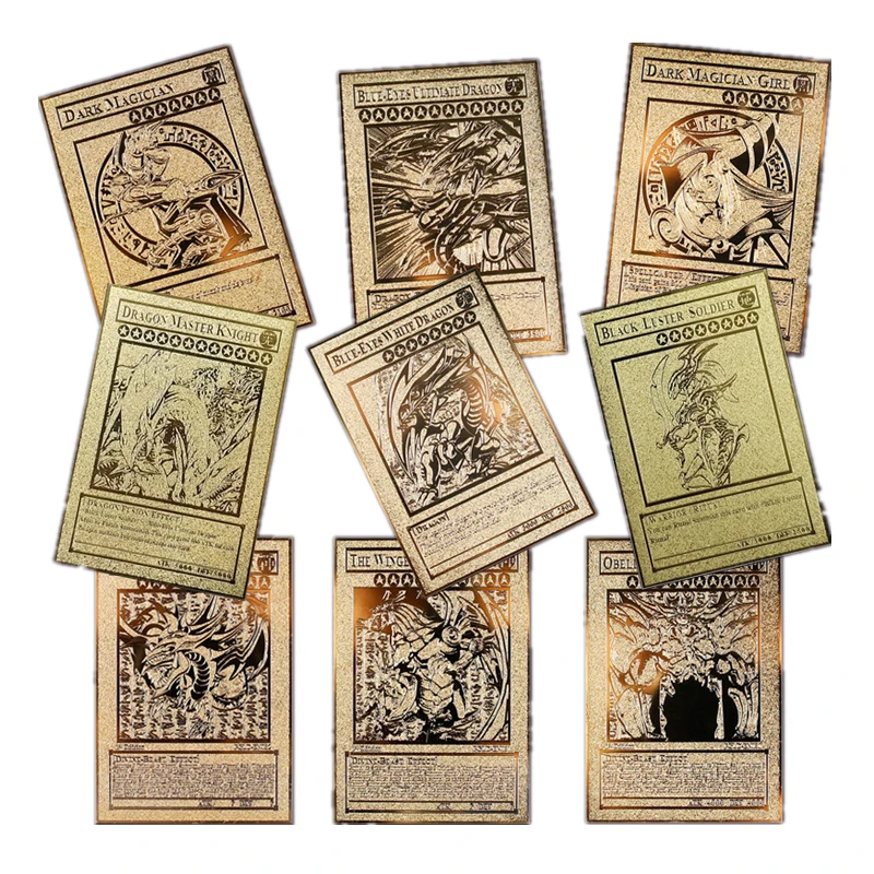 

Yu Gi Oh Japanse аниме круглый De Gouden вэгельс карточка крыло Дракон Reus солдат Скай Дракон карта детских Speelgoed подарок