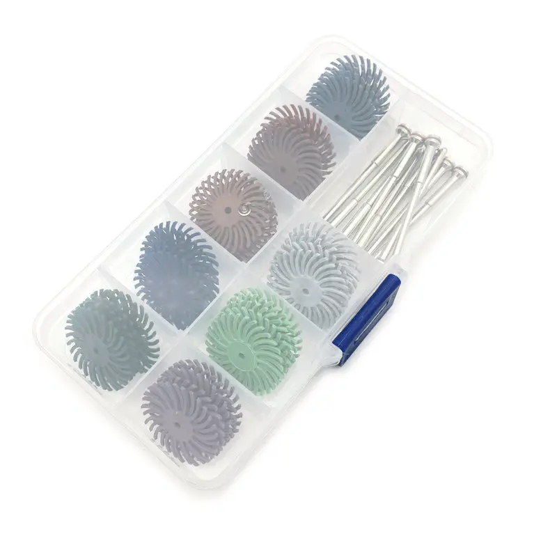 Диск полировальный стоматологический композитный спиральный 8 шт. + 10