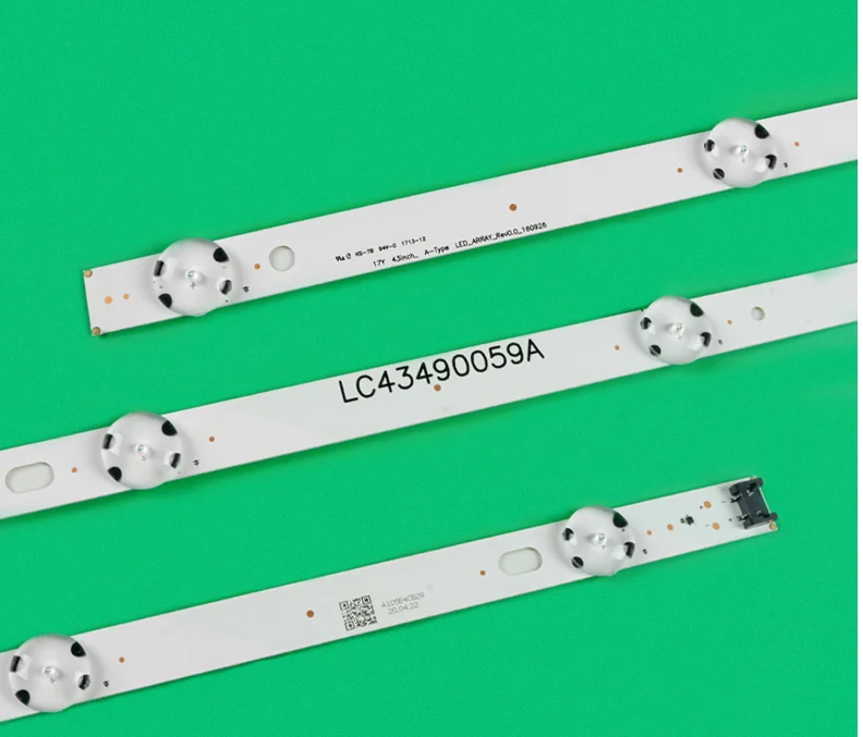 

Suitable for LG 43-inch LCD TV 43UJ675V 43UJ634V 830MM 7 LED 3PCS/SET