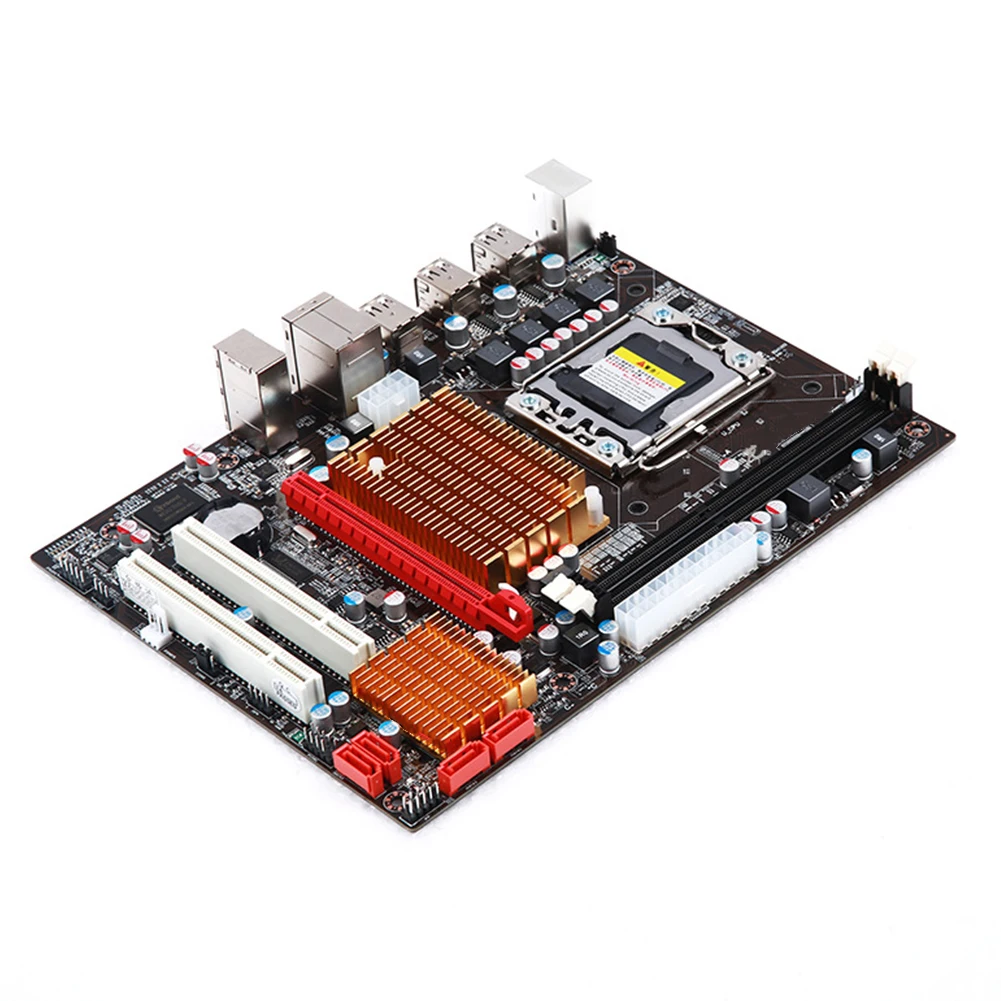 DDR3 стабильный PCI E Настольный SATAII LGA 1366 материнская плата высокая эффективность 10