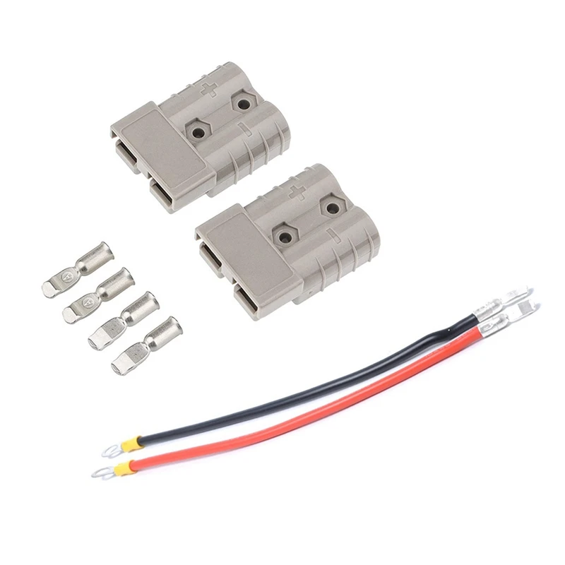 

600V 50A Car Quick Power Cable Battery Connector Connect 10Awg for Car Van Motorcycle RV Station Wagon Trailer