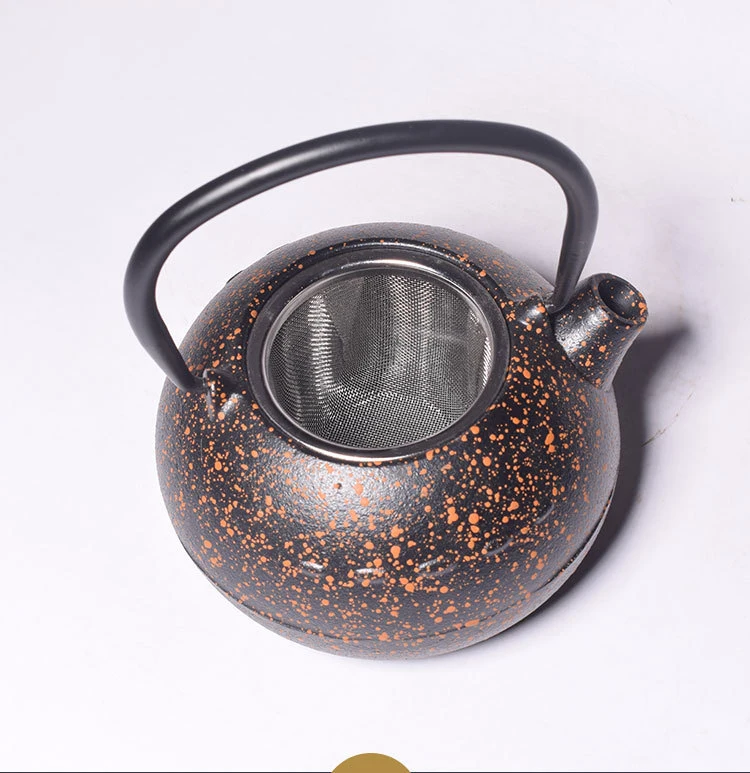 Маленький Железный чайник 10 унций 0 3л чугунный ручной работы металлический для