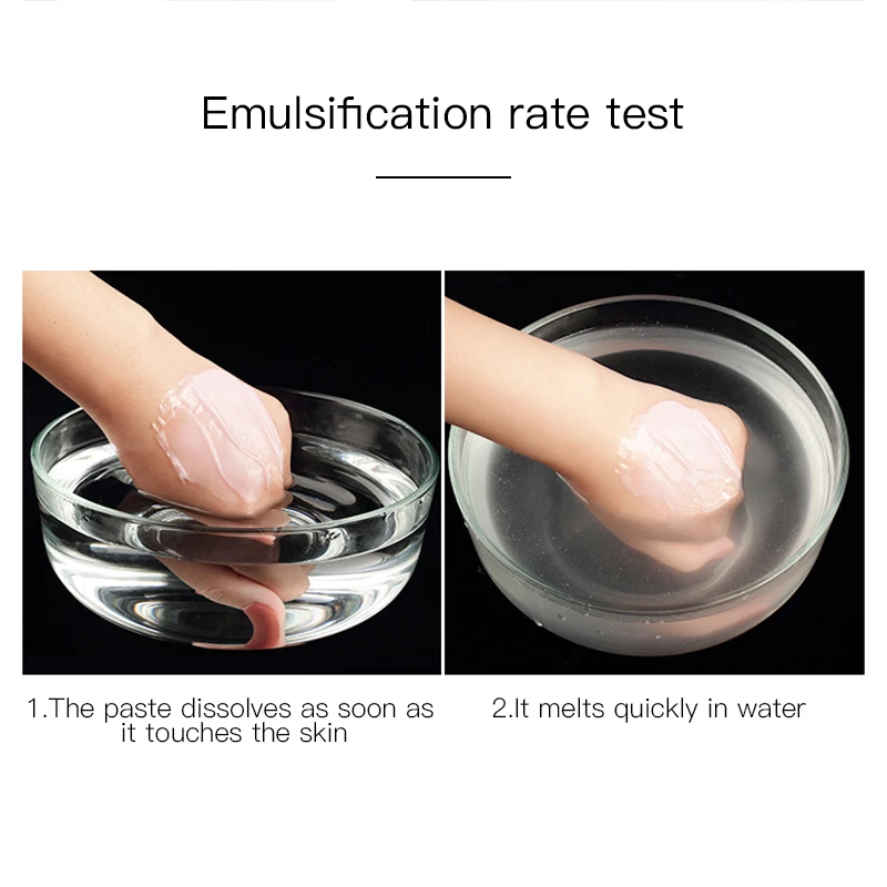 Очищающий крем глубокое очищение лица без раздражающего макияжа остатка