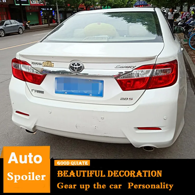 Спойлер для Toyota Camry 2012-2017 высококачественный спойлер из АБС-пластика заднего
