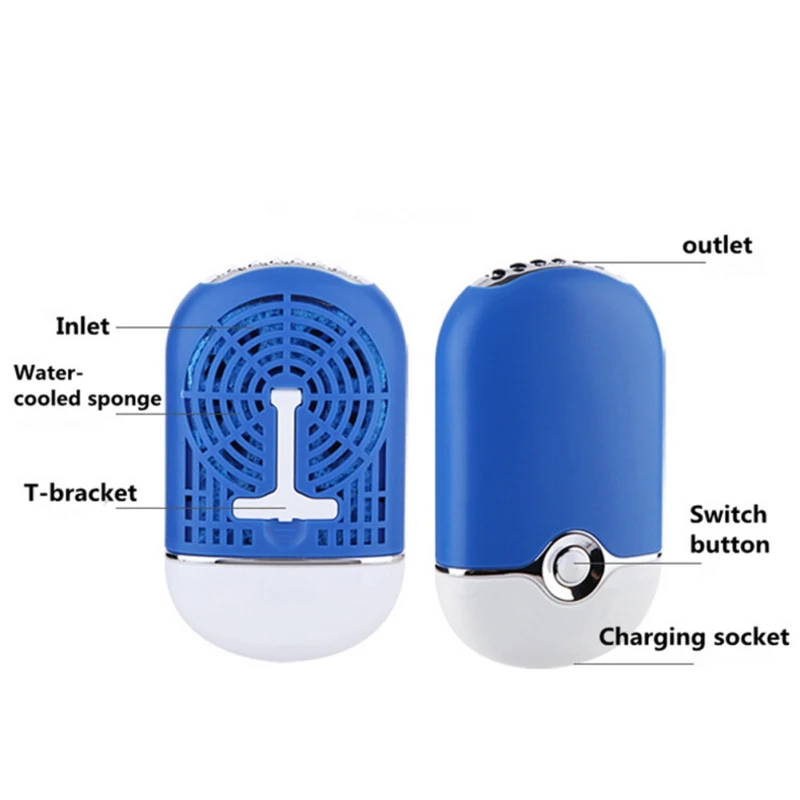 Портативный портативный мини-вентилятор Cooli Pocket USB настольный кондиционер