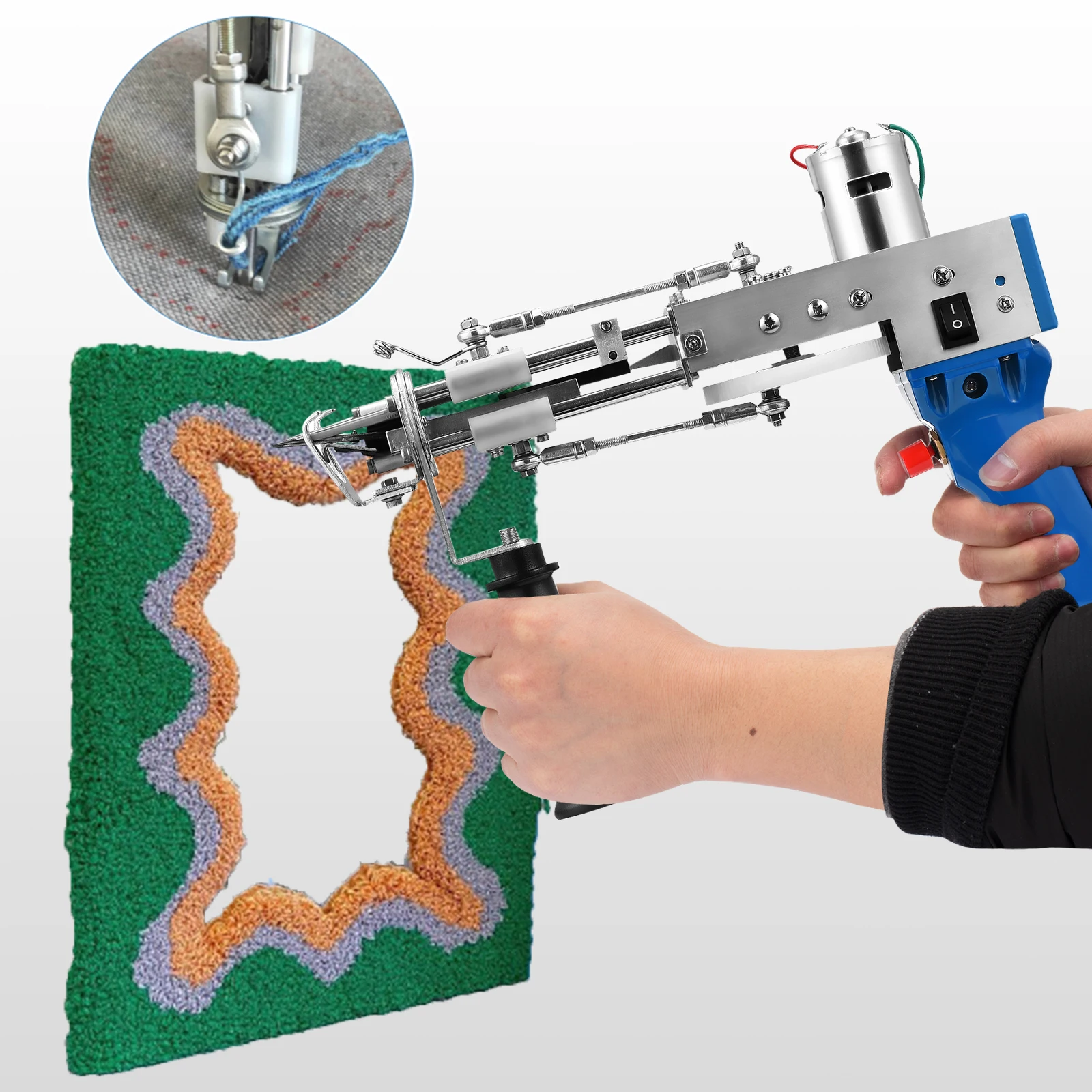 

Машинка для вышивки ковров, 2021, электрическая