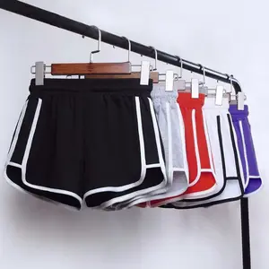 Шорты женские, эластичные, свободные, однотонные, повседневные, для улицы, 5xl, размера плюс