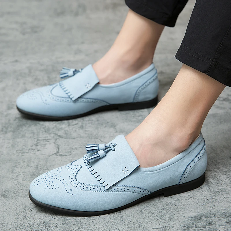 Винтажные лоферы с кисточками кожаные повседневные полуботинки удобная обувь