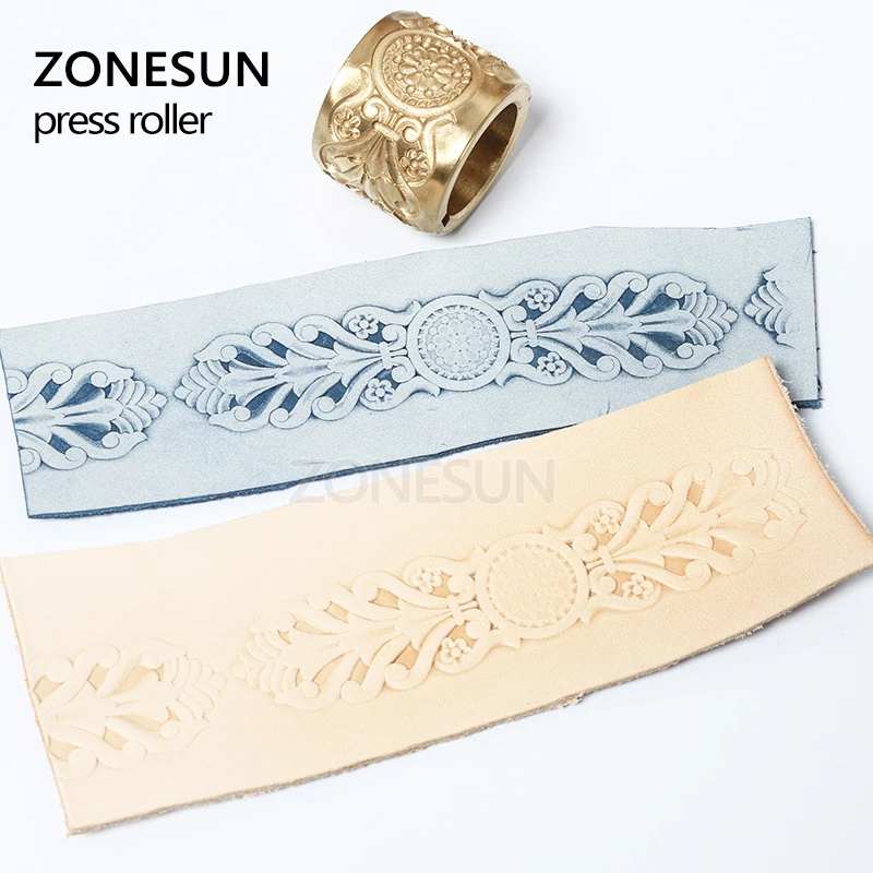 ZONESUN Brass Leather Stamping Mould Embossing Tool For Bracelet Straps Mold Machine | Бытовая техника
