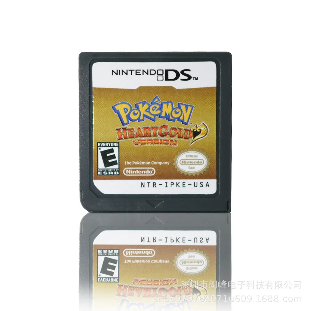 DS Pokemon Platinum Diamond Version жемчужная версия сердцебиения Золотая Soulsilver Версия игры