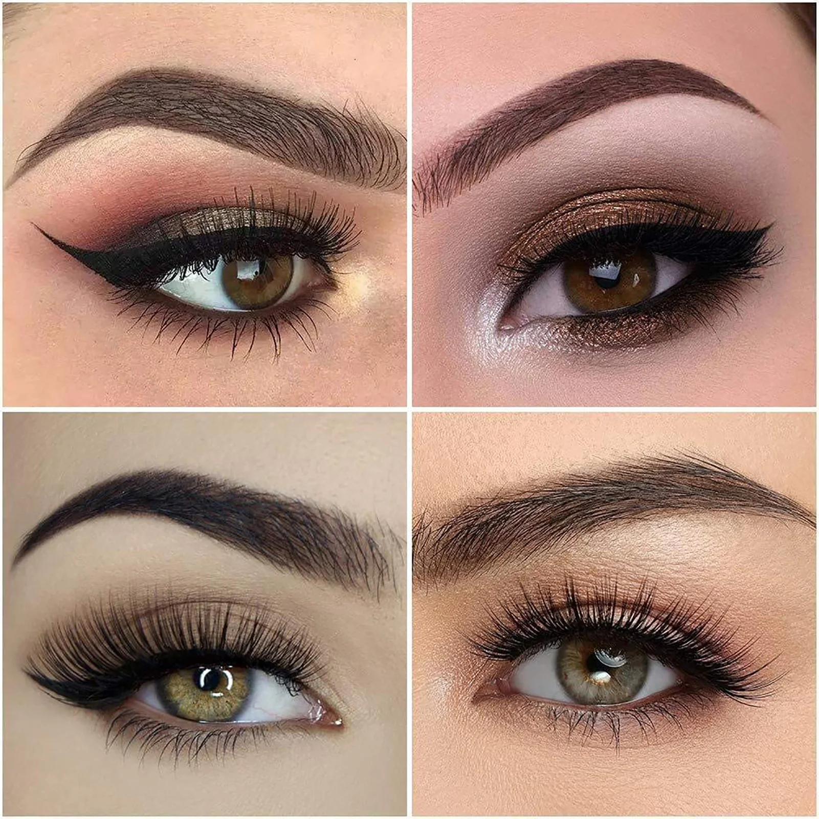 

5 Pairs Magnetic Eyelashes Fiber Eyelashes Eyeliner Magnetic Lashes False Lashes Lasting Handmade Eyelash Makeup Tool