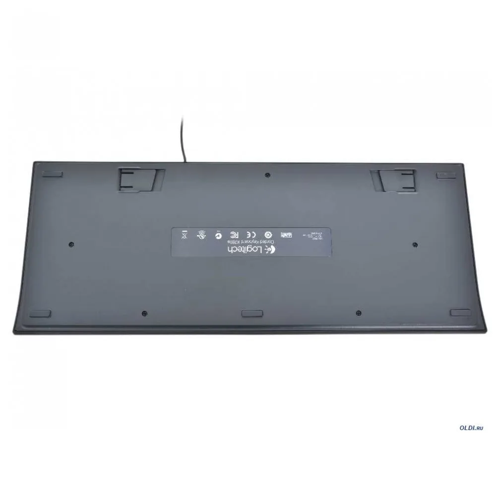 Клавиатура Logitech K280e черная USB поддержка запястья|Клавиатуры| |