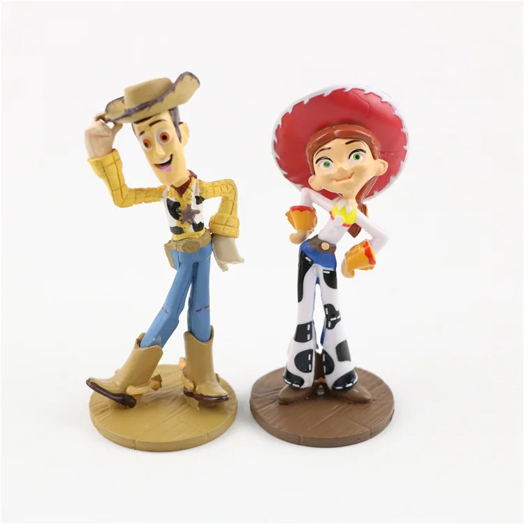 Кукла Disney История игрушек 4 экшн фигурка Вуди Базз Лайтер Джесси форки