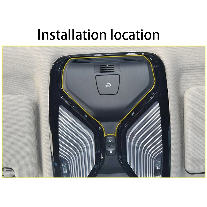 Автомобильный передний светильник для чтения рамка BMW 5 серии G30 17 19 и 6 GT G32 18