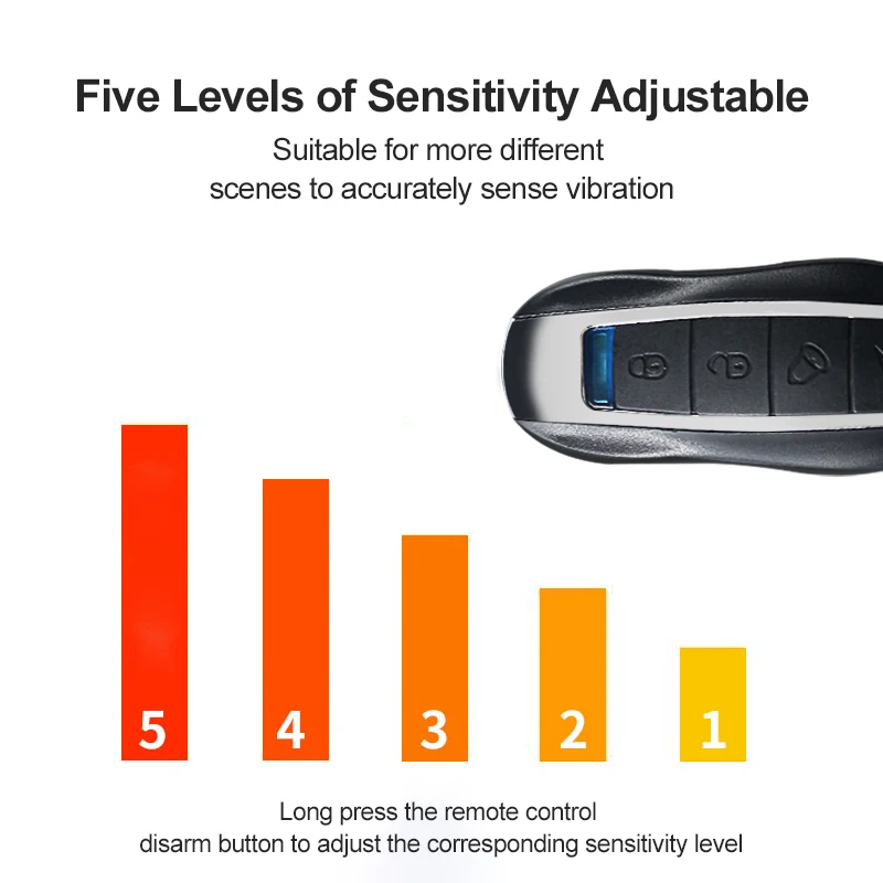 Беспроводной велосипедный аварийный замок 110 дБ с защитой от кражи|Комплекты для