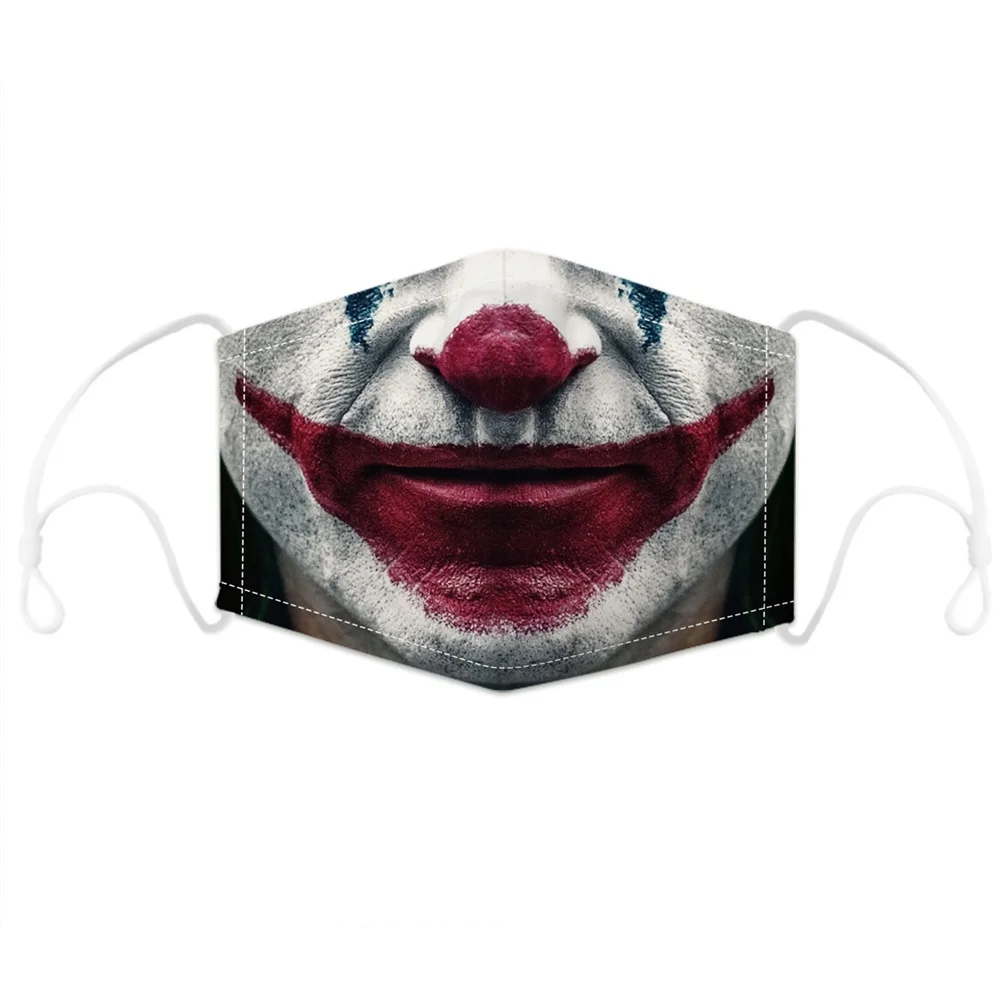 Jack Napier Eric Border Arthur Fleck Cosplay Face Mask Adult Dust Protection Masks Prop | Аксессуары для одежды