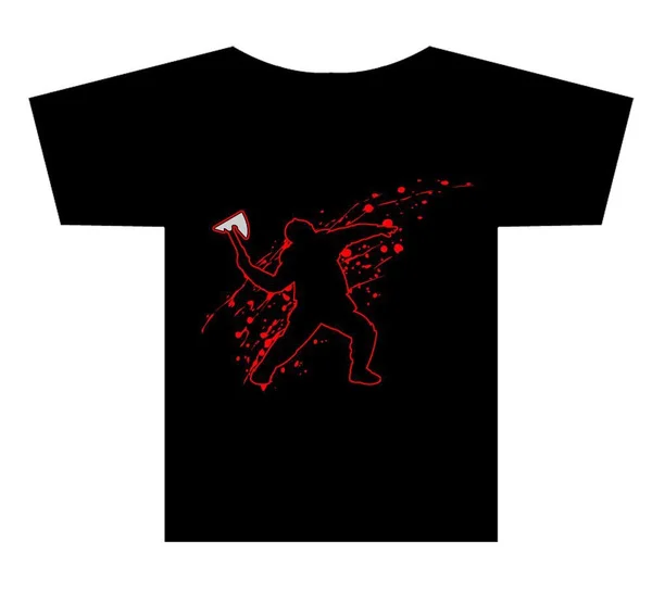 

Details About Knight Throwing Axe METALLIC Splats Character T-shirt
