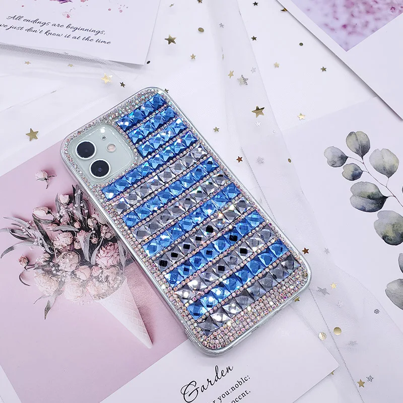

3D Bling Cute Diamond Jewelled Epoxy Clear Oppo Reno 5 5G Phone Case For Oppo Reno 5 4 Pro Z 4Z Find X3 X2 Pro Back Cover Etui
