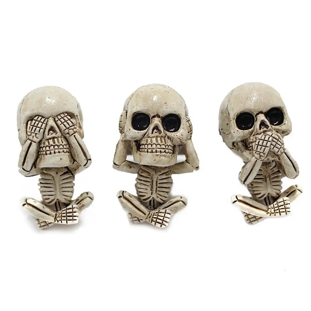 

3pcs 2021 Bone Skull Ghost Car Air Freshener Vent Clip Personality Skeleton Aromatherapy Perfume Diffuser Car Smell Diffuser