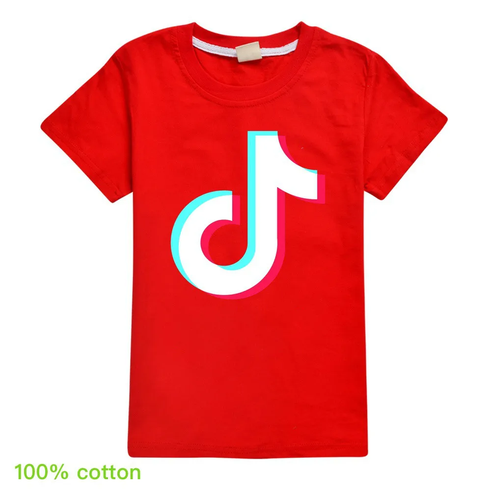 

tkk tok Cotton Kids Tops Boys and Girls Short Sleeve T-shirt summer clothes for toddler girls kids clothes 2 to 16