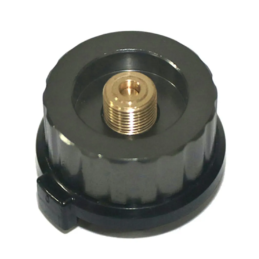 

Outdoor Camping Hiking Equipment Aluminum Stove Conversion Split Gas Furnace Connector Cartridge Auto-off Tank Adapter