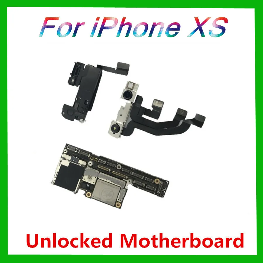 Заводская разблокированная материнская плата для iPhone XS Бесплатная iCloud с полным