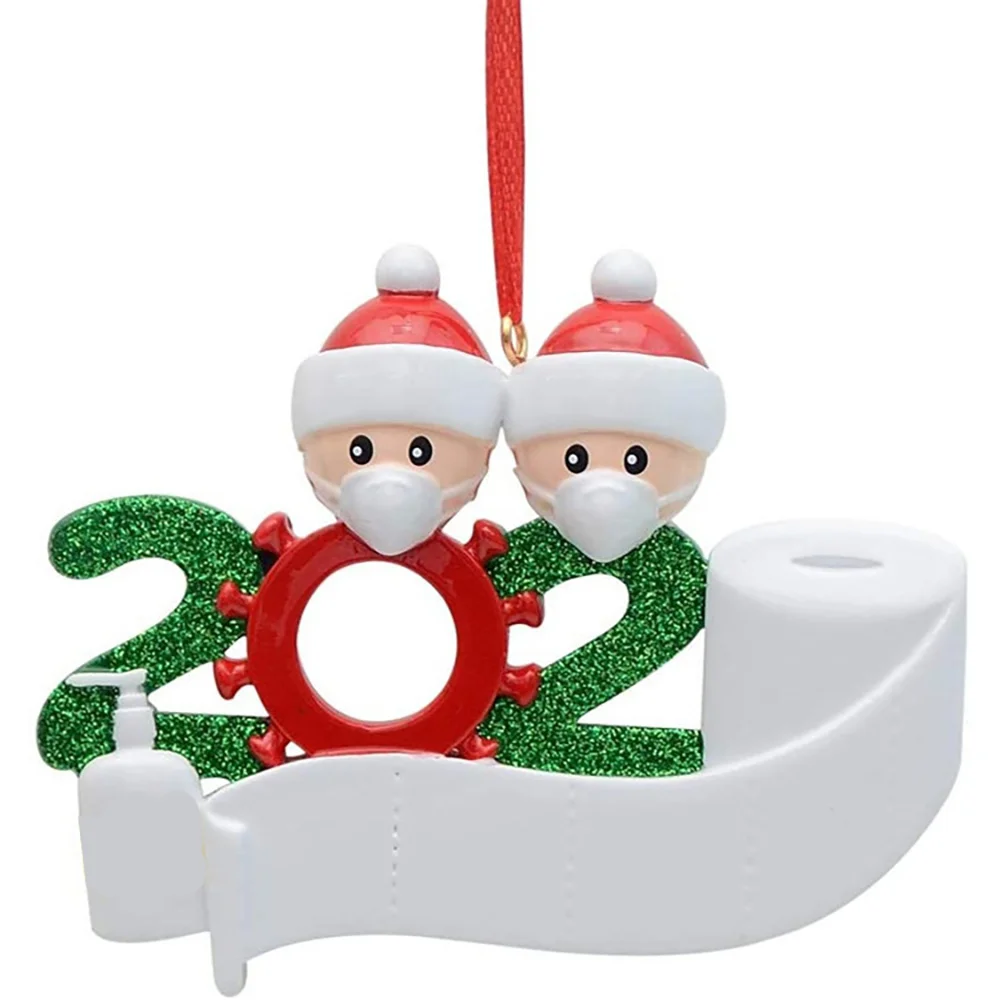 

2021 Quarantine Christmas Birthdays Party Decoration Gift Product New Year Decoration Hanging Ornament For Christmas Tree