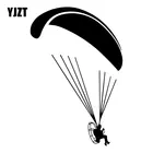 YJZT, 12 см * 17,9 см, флаер, парамоторист, мотопараплан, модный Декор, автомобильный стикер, Виниловая наклейка для стайлинга автомобиля, C31-0326