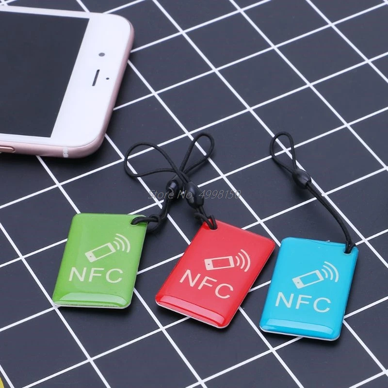 Водонепроницаемый 1 шт. Ntag215 NFC бирки наклейки для телефона Доступные клейкие