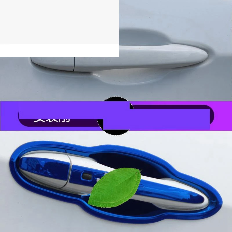 

Coche Acessorios Para Carros Decoration Sticker Exterior Car Accessories Door Handle 2017 2018 2019 FOR JEEP Cherokee Compass