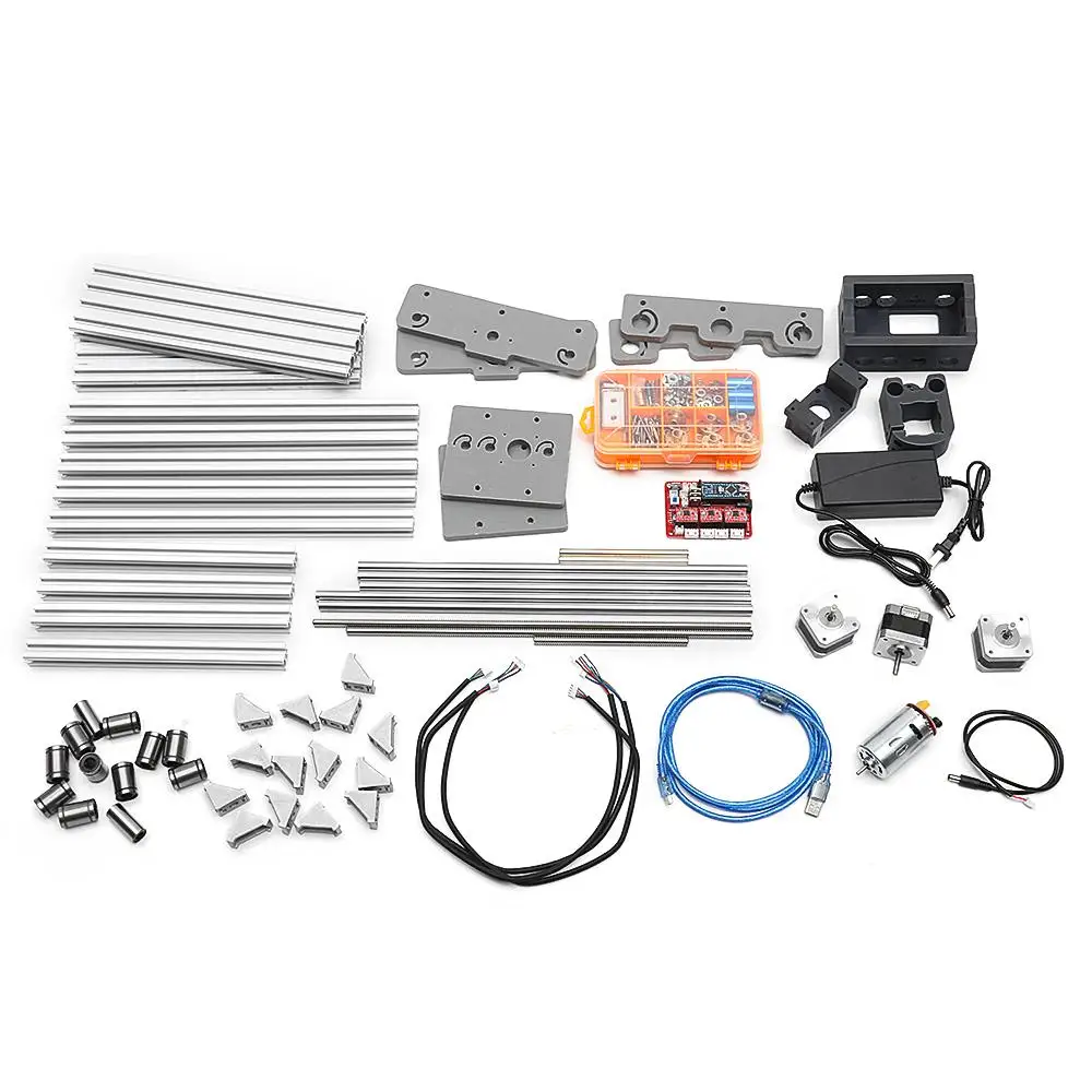 Лазерный гравер с ЧПУ 2417 фрезерный станок для гравировки по дереву и металлу