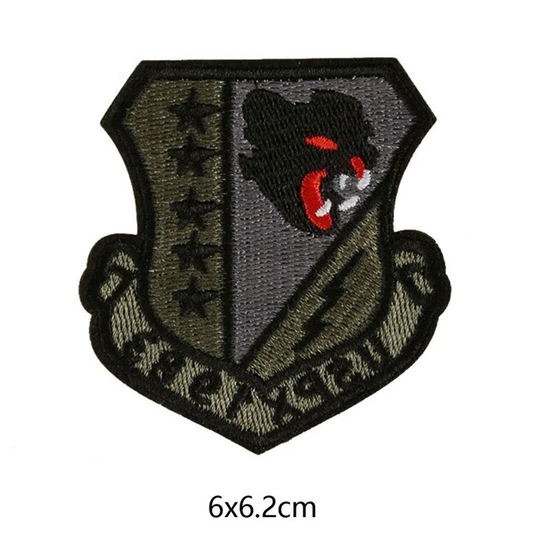 Армейские эмблемы военного образца нашивки значки вышитая аппликация швейный - Фото №1