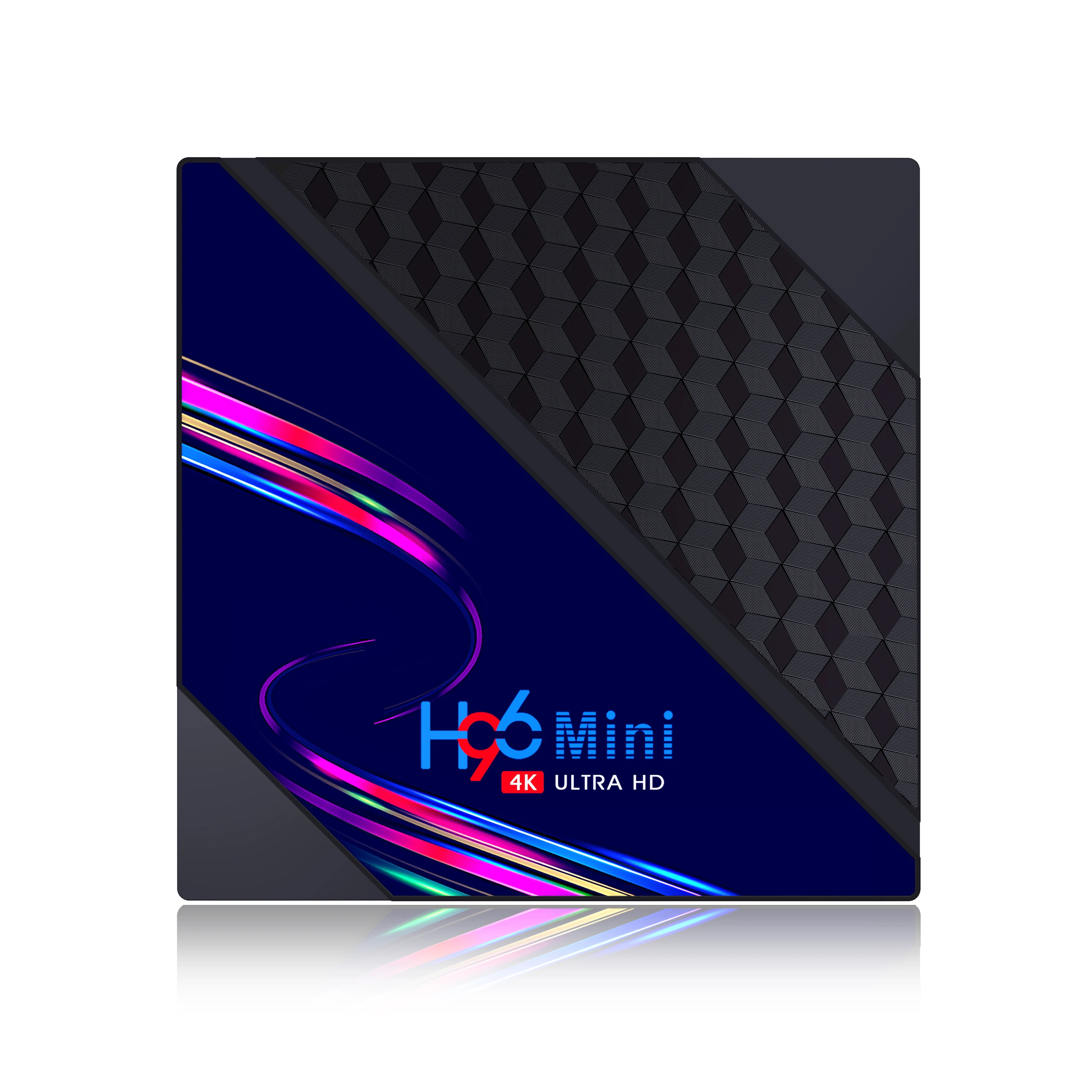 Новый четырехъядерный смарт плеер RK3228A 2 4G Wifi 4K android ТВ приставка H96MINI