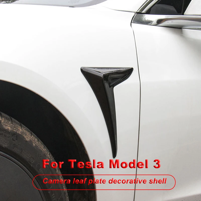

2 шт., автомобильная накладка на корпус камеры Tesla Model 3 2016-2020