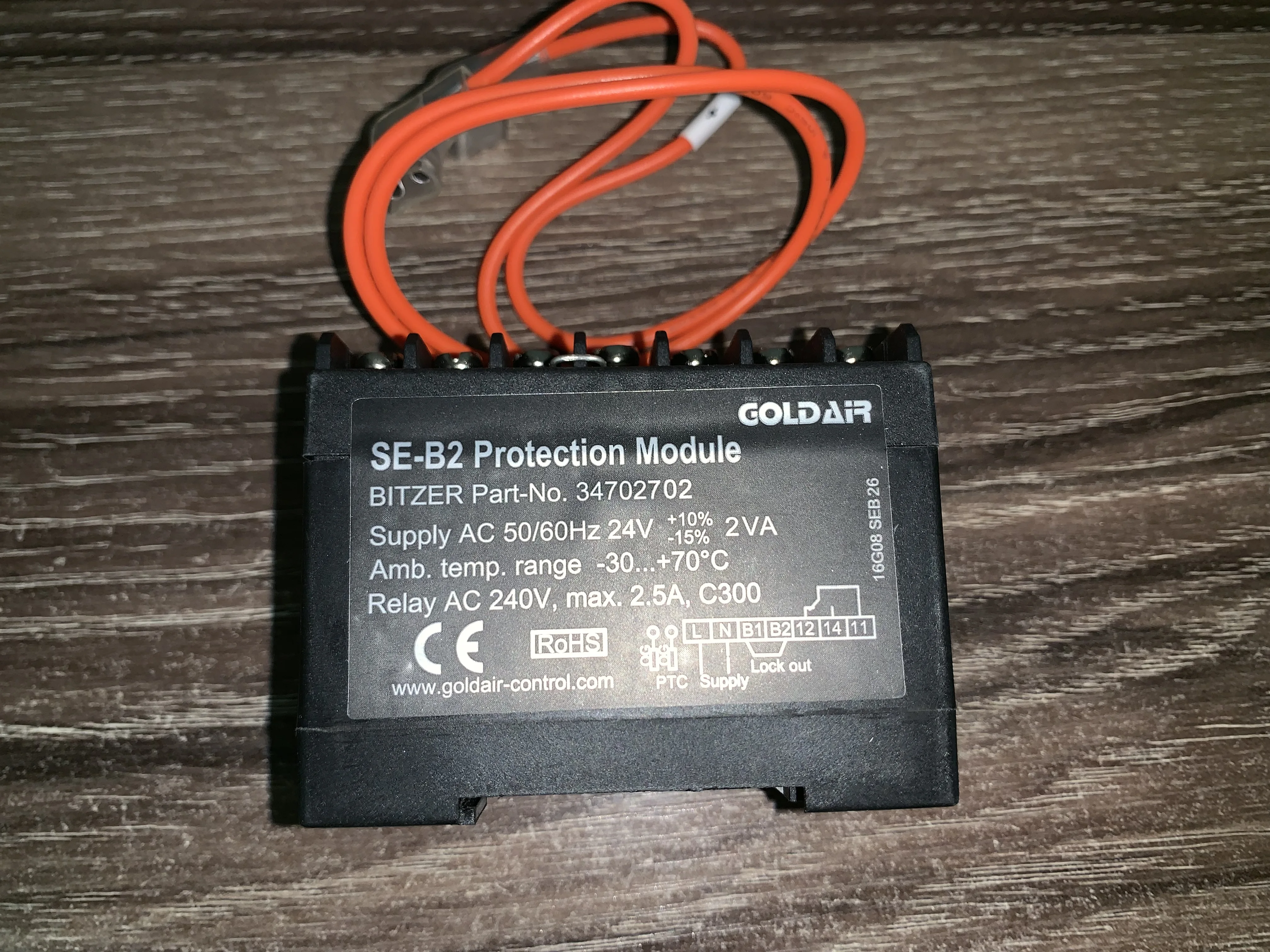 Bitzer SE-B2 compressor protector motor protection module part-No.34702702 |