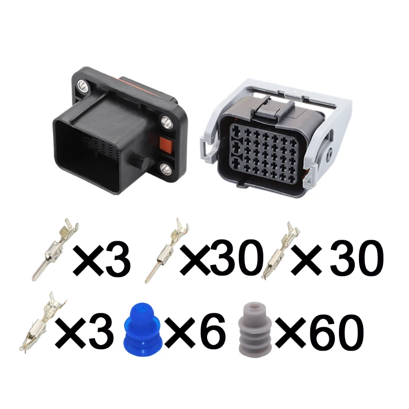 

1 set 33 Pins DJ7331-1.5 3.5-11/21 Car accessories Electrical Connectors male female connector Electric terminal