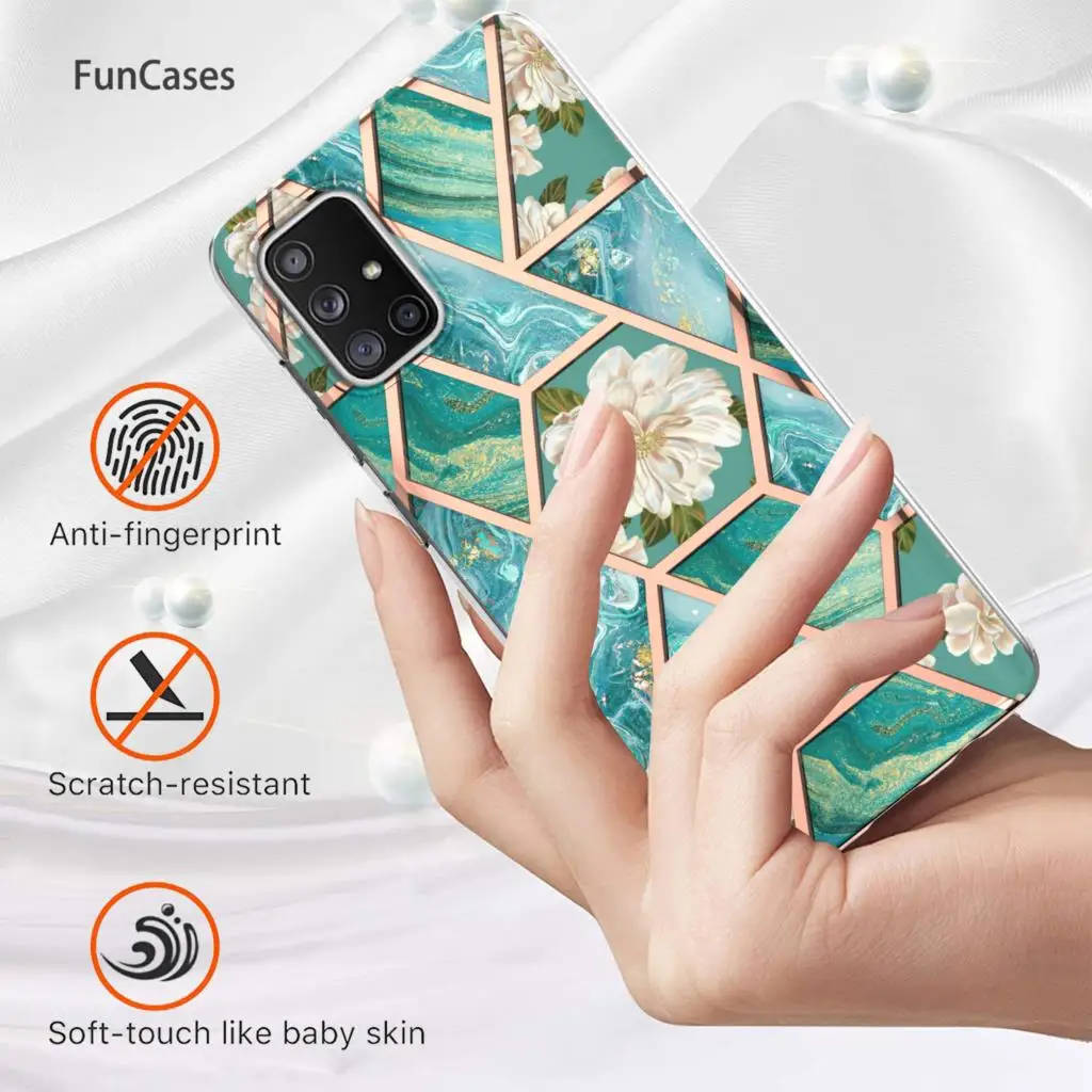 Screen Protection Smart Phone Cases For telefoon Samsung A71 4G Cool Hoesje Silicone Bag Cover sFor Galaxy cellular A715 | Мобильные