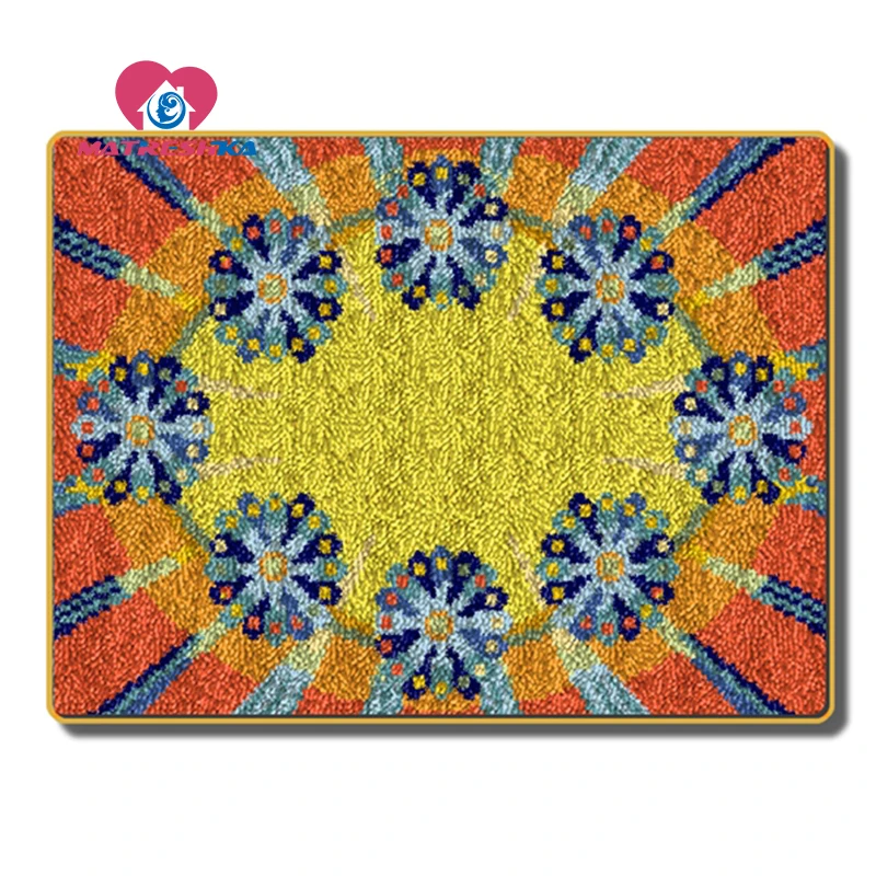 

latch hook kits large canvas printed carpet embroidery sale diy rug Foamiran for crafts home decor latch hook kits Flowers