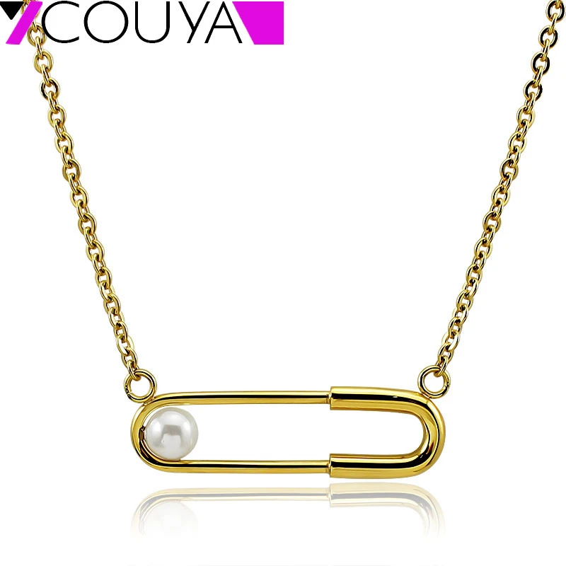 Женский чокер из нержавеющей стали ожерелье серебристого цвета с