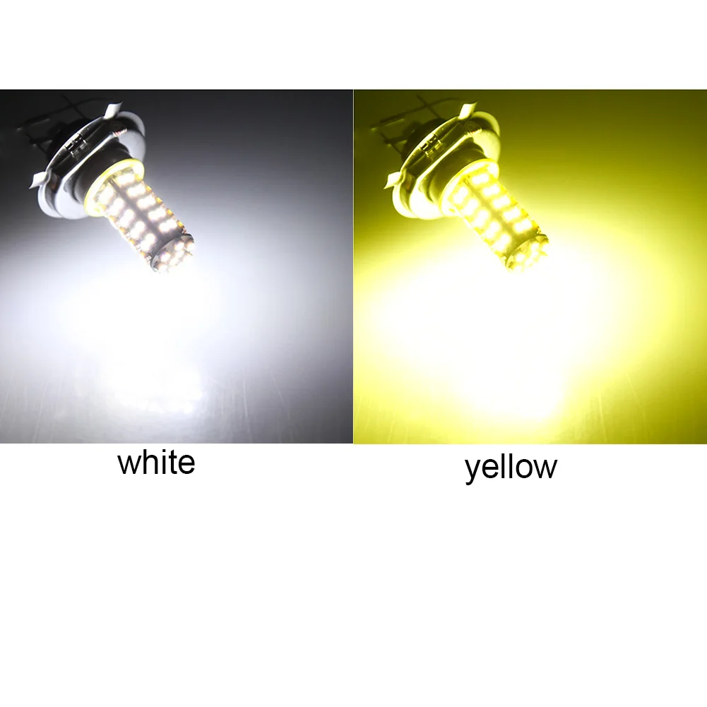 Авто H4 3 5 W 68-SMD светодиодный 6500K 310-Lumen Белый противотуманный светильник для