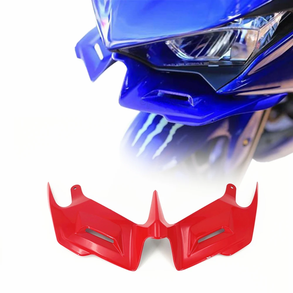 

Крыло обтекателя для мотоцикла Yamaha R3 R25 2014 2015 2016 2017, Новая передняя крышка, ветровое переднее аэродинамическое ветровое стекло