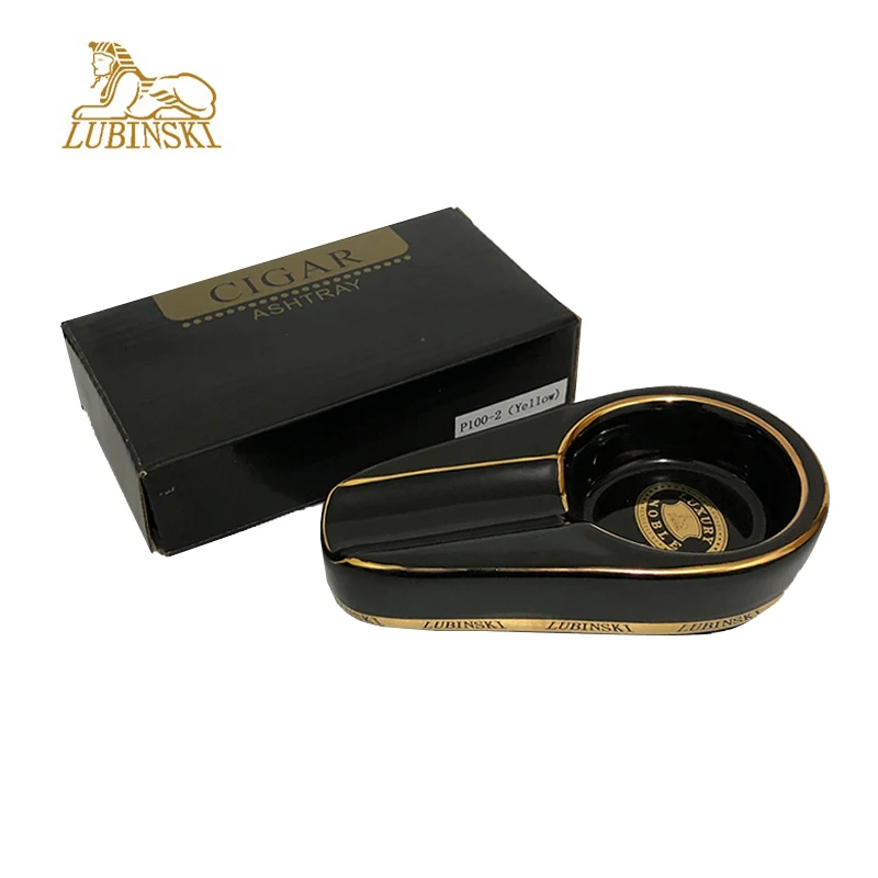 COHIBA & Роскошная пепельница для сигар держатель керамических сигарет домашний