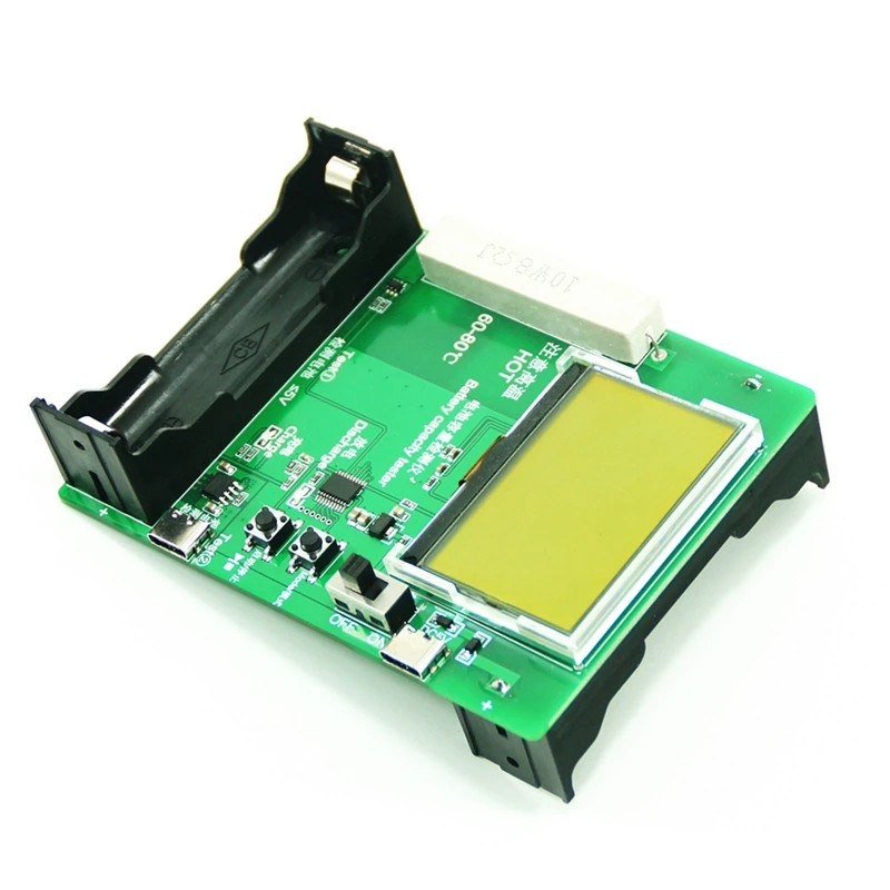 

F2TE Battery Capacity Tester for 18650 Lithium Battery for Testing Discharge Energy Battery Power Detector Module Sensitive