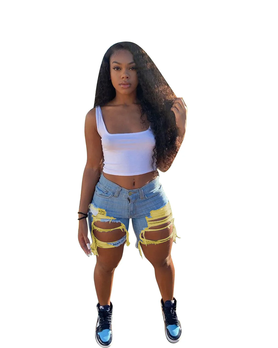 

Women's Summer Ripped Denim Shorts Fashion Shorts Jeans Shorts