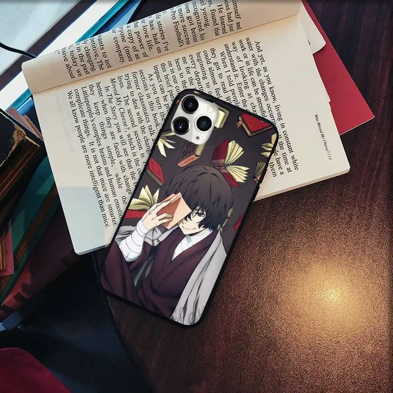 

Anime Bungou Stray Dogs Dazai osamu cool Phone Case for iPhone 11 12 pro XS MAX 8 7 6 6S Plus X 5S SE 2020 XR Soft silicone