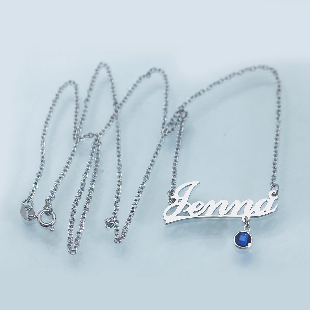 Ювелирные изделия из нержавеющей стали 316 женское ожерелье с кулоном именем на